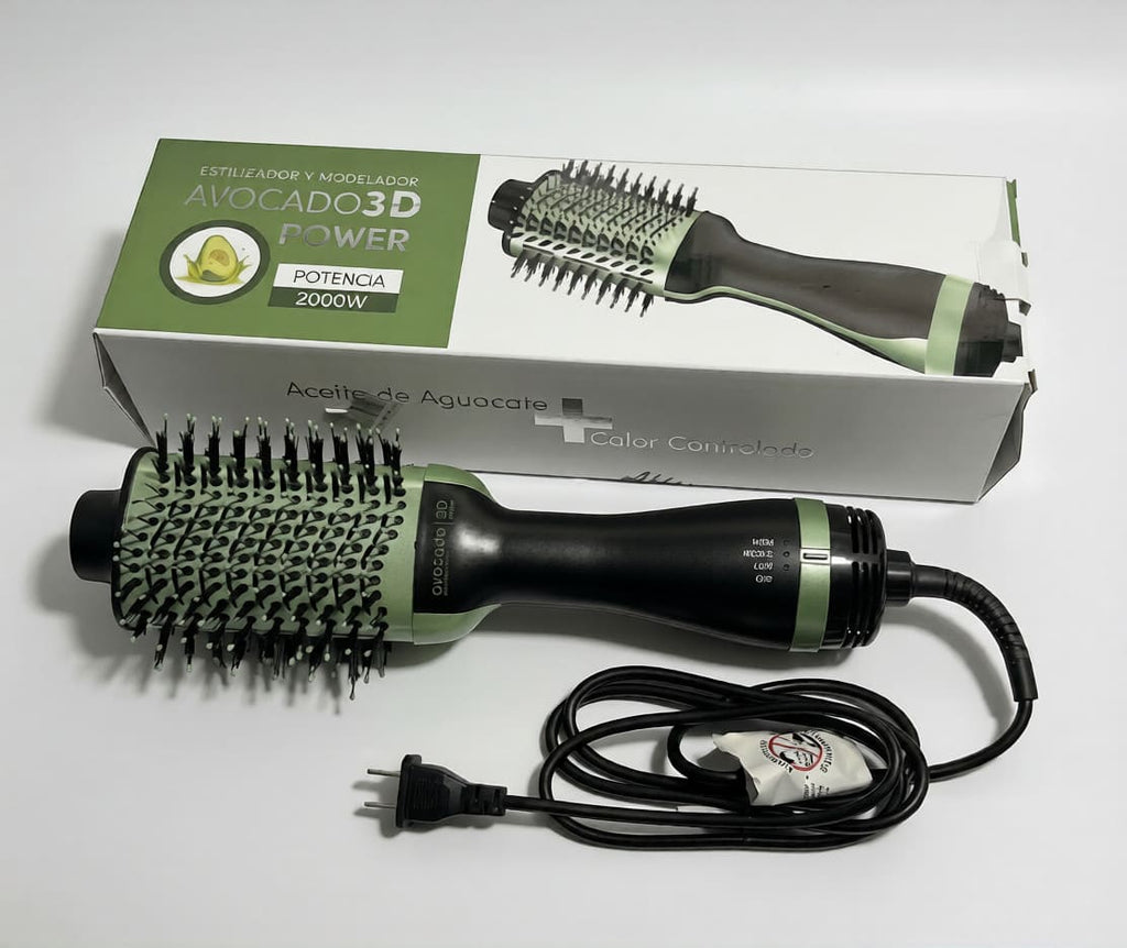 SilkGloss®: Cepillo Secador Aguacate